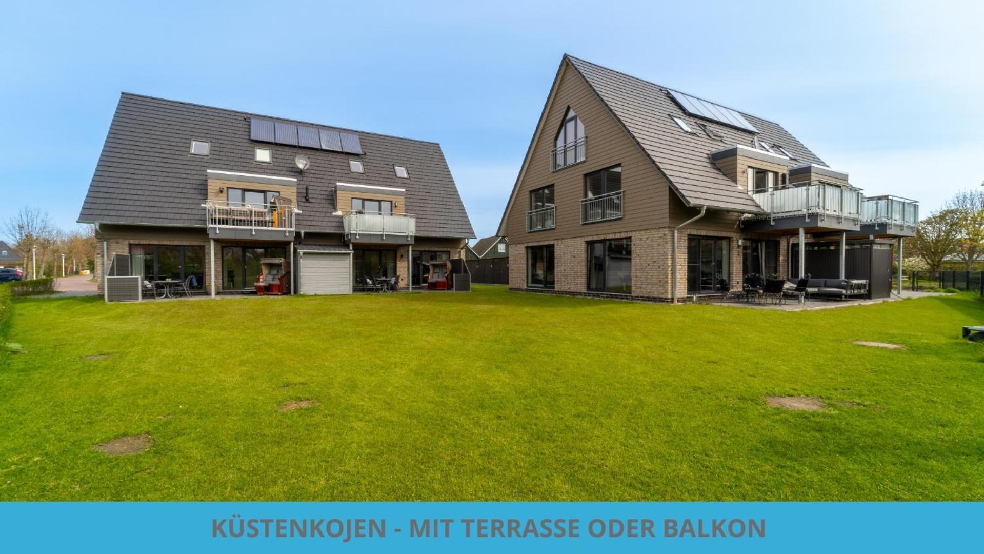 Kuestenkojen Mit 4 Ferienwohnungen Fuer 1 Bis 8 Pers Mit Diversen Schlafzimmern, Garten Oder Balkon Büsum Екстериор снимка