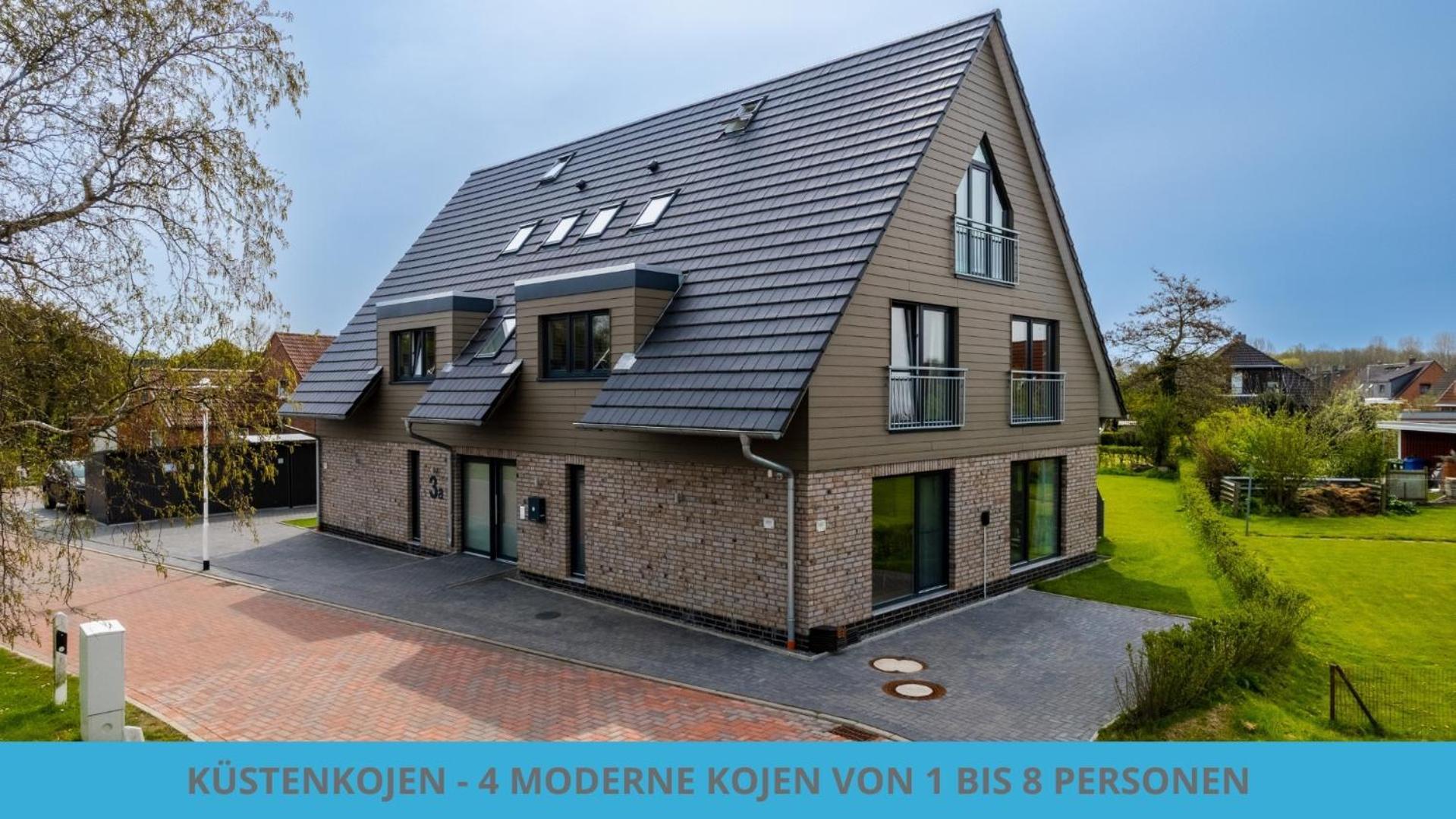 Kuestenkojen Mit 4 Ferienwohnungen Fuer 1 Bis 8 Pers Mit Diversen Schlafzimmern, Garten Oder Balkon Büsum Екстериор снимка