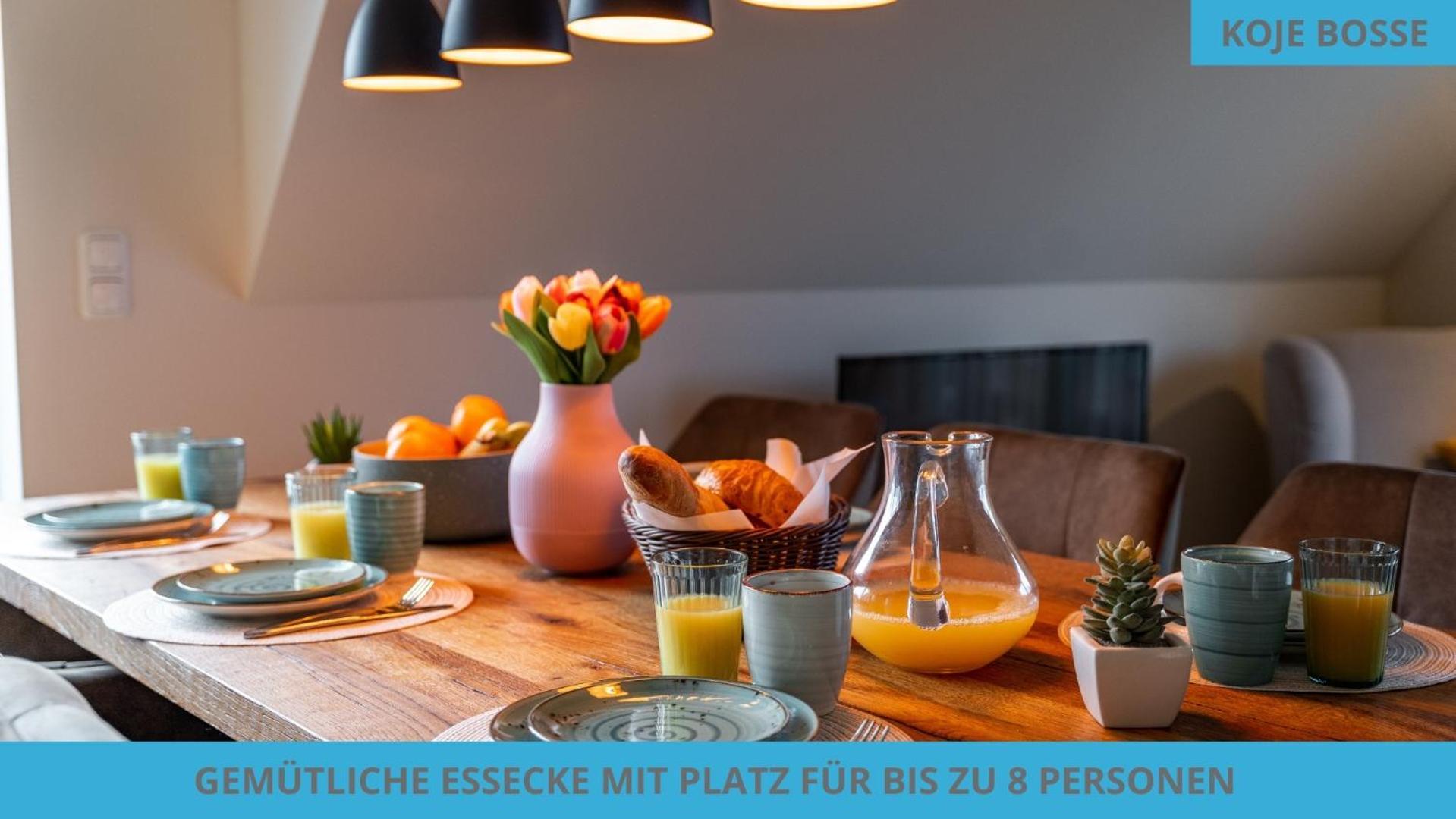 Kuestenkojen Mit 4 Ferienwohnungen Fuer 1 Bis 8 Pers Mit Diversen Schlafzimmern, Garten Oder Balkon Büsum Екстериор снимка