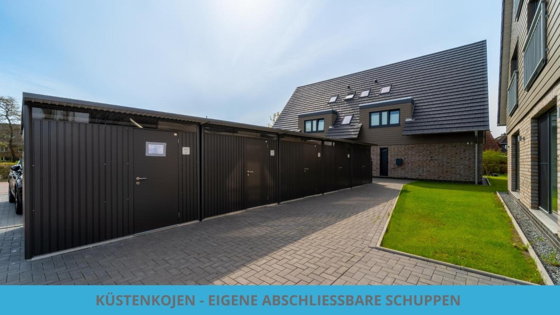 Kuestenkojen Mit 4 Ferienwohnungen Fuer 1 Bis 8 Pers Mit Diversen Schlafzimmern, Garten Oder Balkon Büsum Екстериор снимка